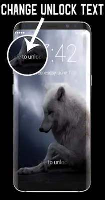 Wolf Lock Screen android App screenshot 4