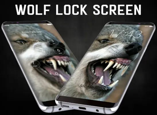 Wolf Lock Screen android App screenshot 6